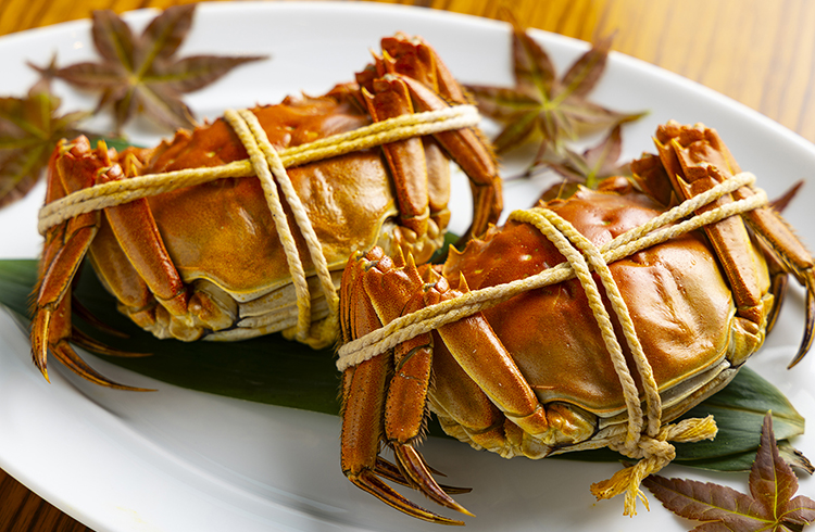 シェフ特製 蟹とイセエビの海饗コース