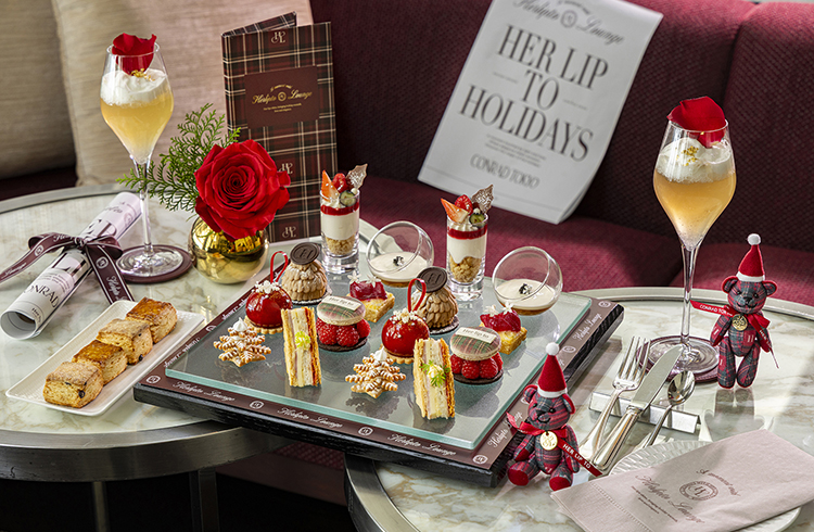 Her lip to Lounge 2025 「フェスティブアフタヌーンティー」／2025年12月1日（月）～12月31日（水）（11月17日予約受付開始）