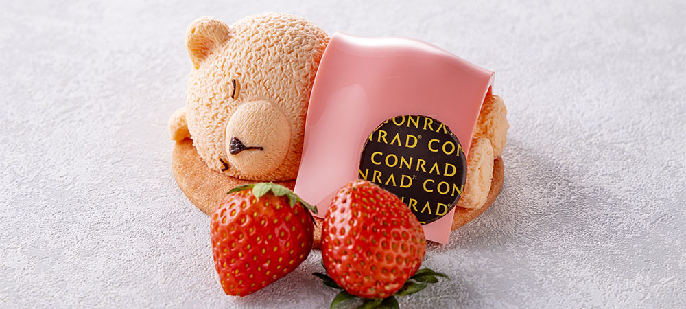 【個数限定】いちごティラミスベア&ドリンクセット