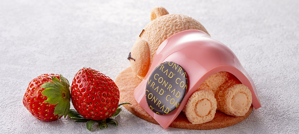 【個数限定】いちごティラミスベア&ドリンクセット