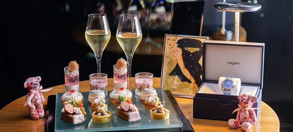 桜ストロベリーナイトティー with ロンジン