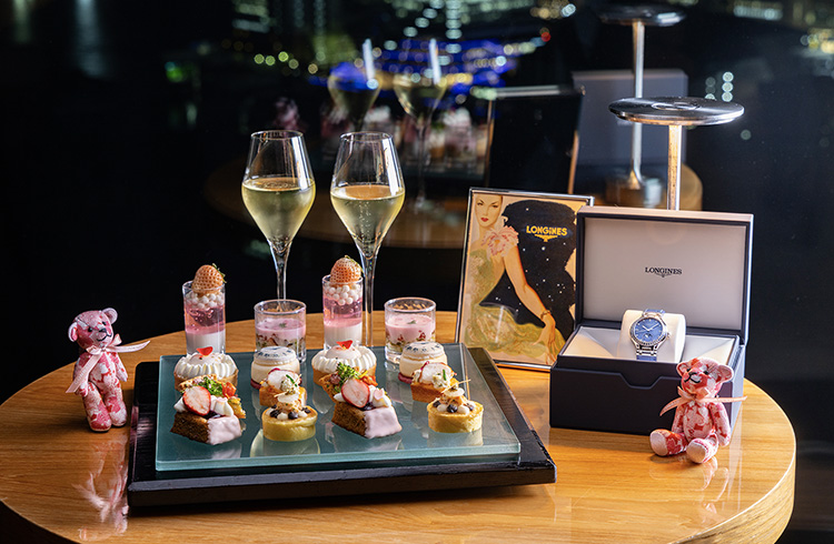 桜ストロベリーナイトティー with ロンジン