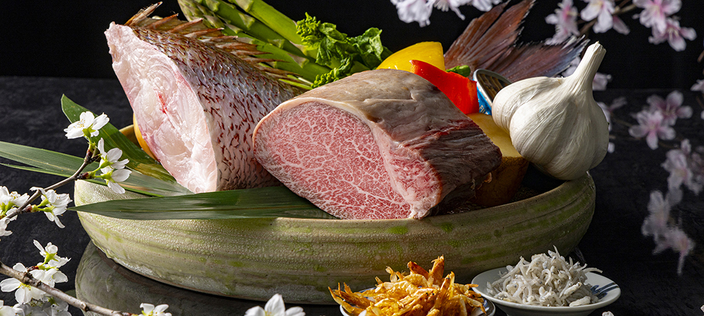 春の桜メニュー