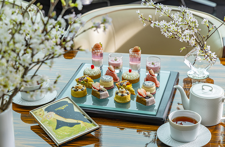 桜ストロベリーアフタヌーンティー with ロンジン