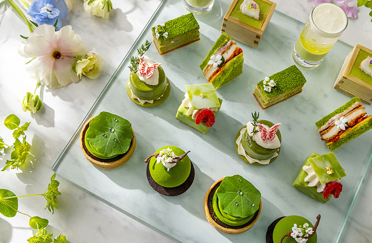 抹茶と香りのアフタヌーンティー “ボタニカルガーデン”