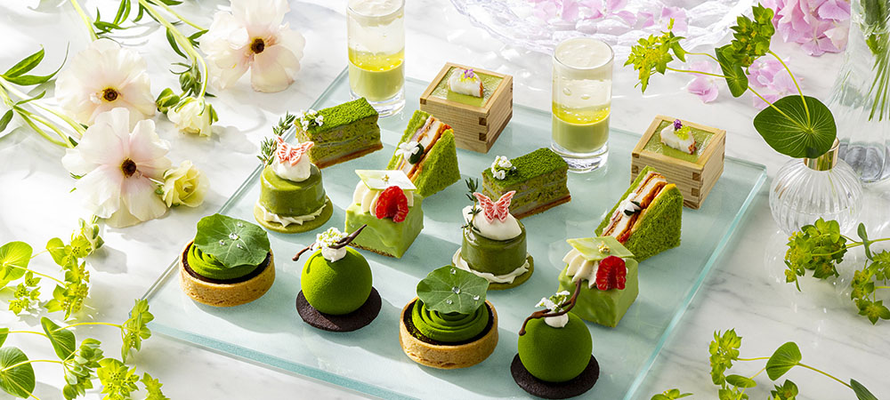 抹茶と香りのアフタヌーンティー “ボタニカルガーデン”